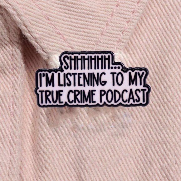 💚 2 for $20 💚 True Crime Podcast - Murderino - Novelty Enamel Pin - Picture 3 of 10